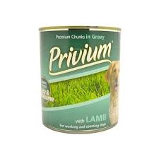 Privium Chunks In Gravy With Lamb 410g